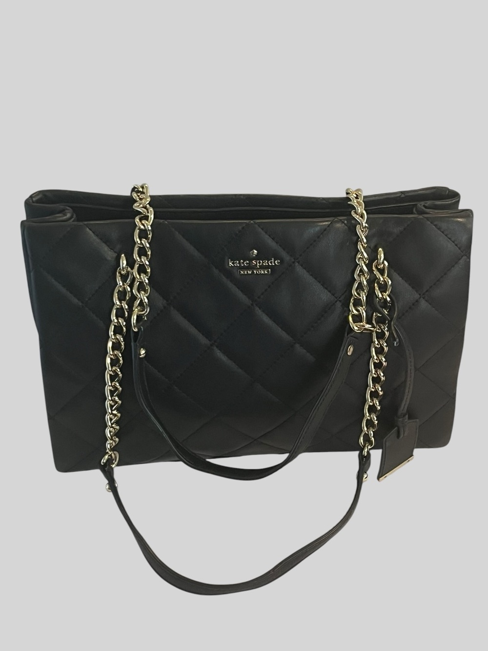 Kate Spade ♠️ Emerson Place Phoebe Black Leather with Gold Hardware - Picture 6 of 9